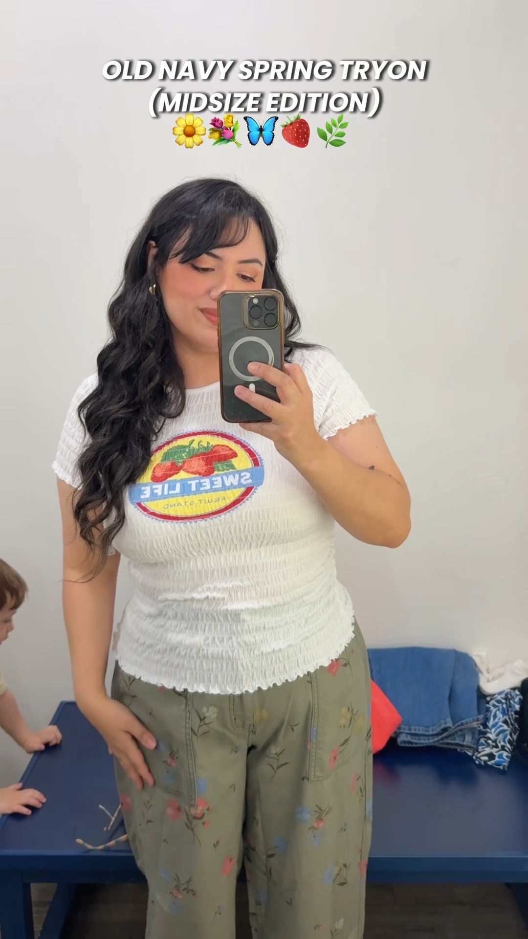 absolutely loving all the spring clothes at @oldnavy so had to do a try on haul. wearing size large in tops/ dress and a 14 in jeans and shorts. which were your favorite pieces? 💐🦋 #oldnavy #oldnavytryon #midsizetryon #shopping 

#LTKootd #LTKMidsize