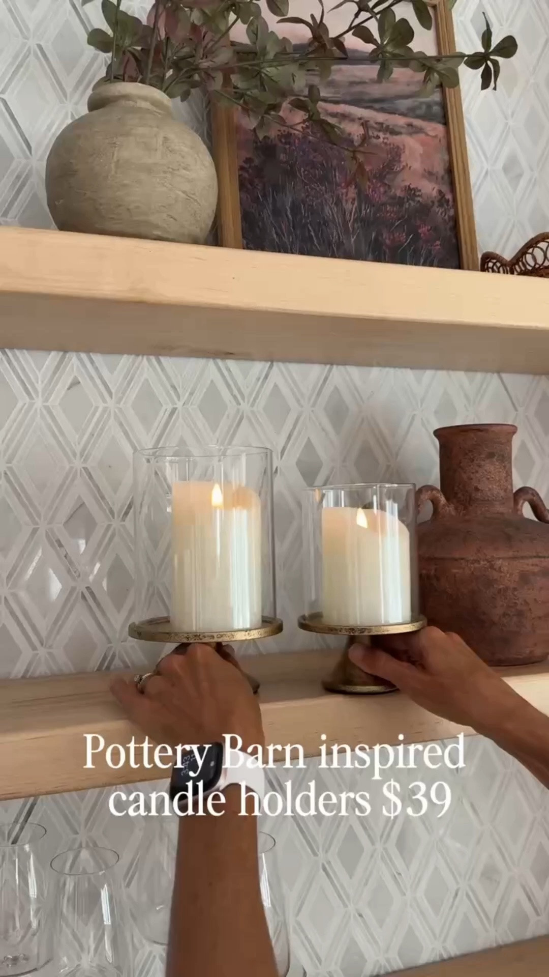 Pottery Barn vibes without the Pottery Barn price tag 🤎✨ These candle holders are giving designer luxury for less!

#PotteryBarnInspired #AmazonFinds #DesignerLooksForLess #HomeDecor #AffordableHomeDecor #NeutralHome #CozyHome #HomeFinds

#LTKHome