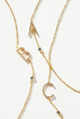 Delicate Monogram Necklace | Anthropologie (US)