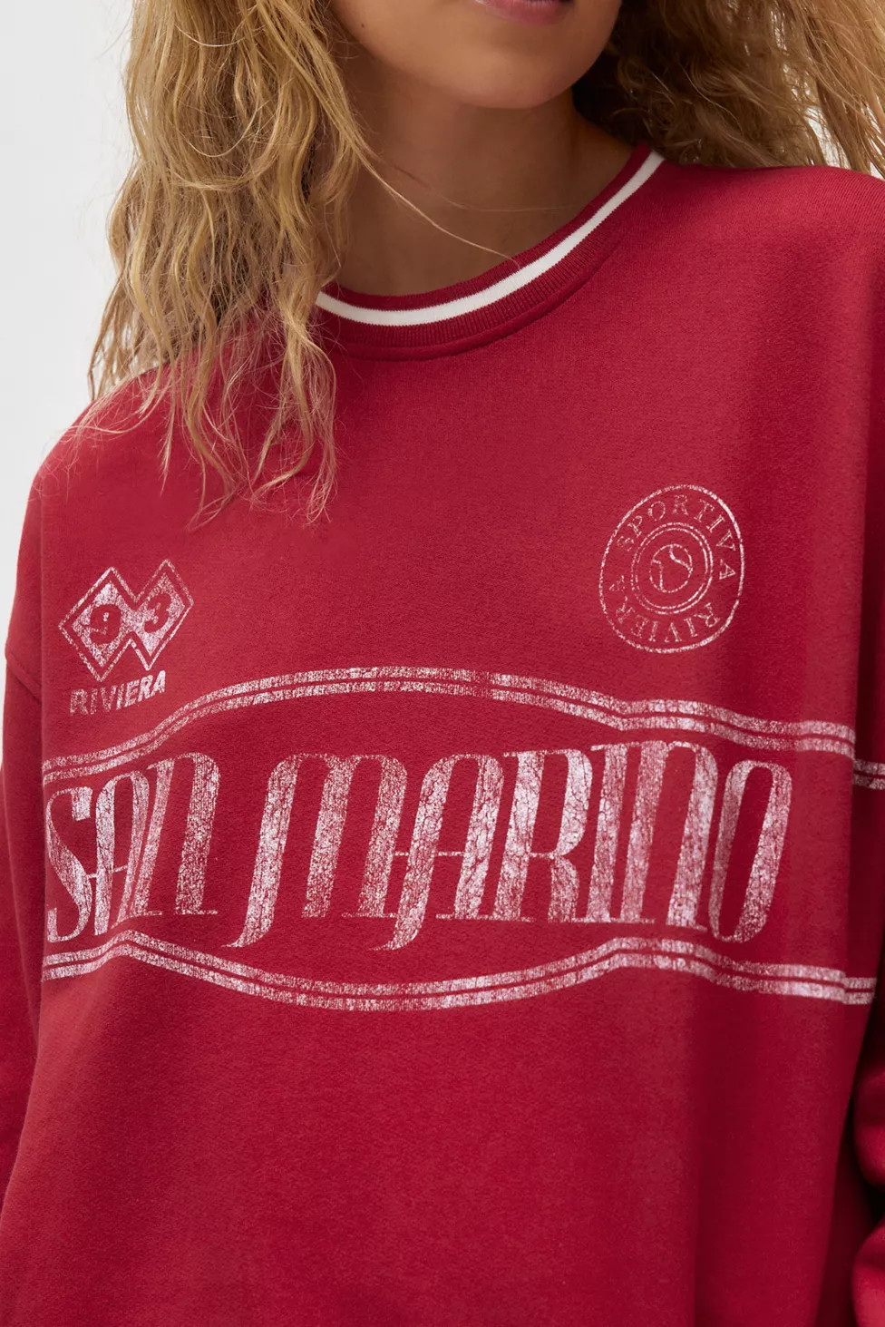 Monaco Riviera Crew Neck Sweatshirt | Urban Outfitters (US and RoW)