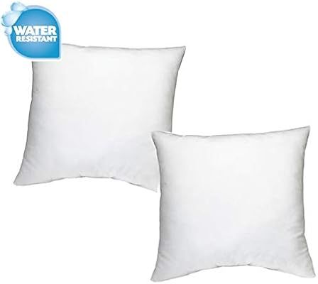 IZO Home Goods Premium Outdoor Anti-Mold Water Resistant Hypoallergenic Stuffer Pillow Insert Sha... | Amazon (US)