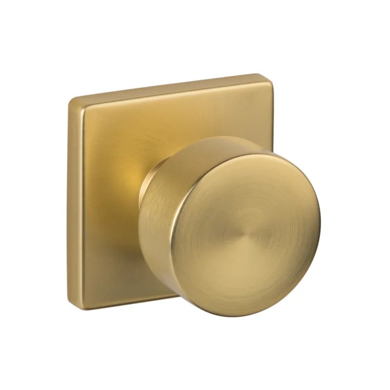 Wayfair Basics® Bourland Passage Doorknob with Square Rosette | Wayfair North America