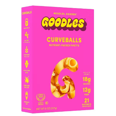 Goodles Dry Pasta Curveballs - 8 oz | Target