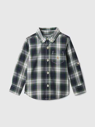 babyGap Organic Cotton Poplin Shirt | Gap (US)