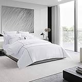 Vera Wang - Queen Comforter Set, Luxury Cotton Sateen Bedding with Matching Shams, Medium Weight ... | Amazon (US)
