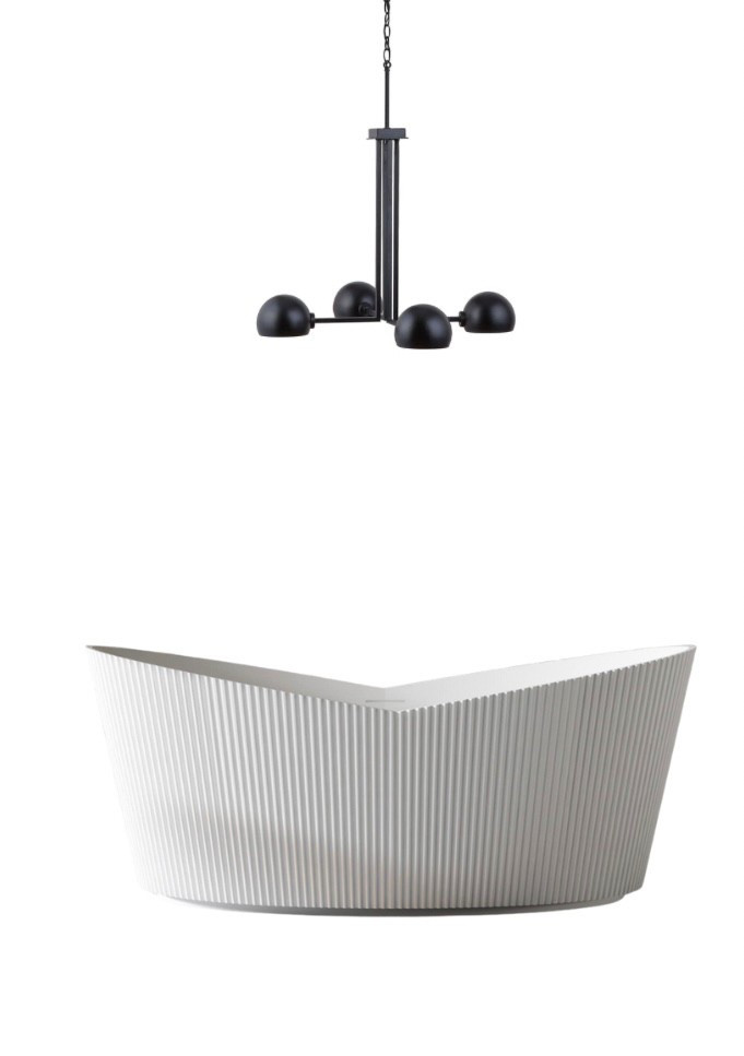 Tub & light fixture coming to a new build in Kansas! 

#LTKSeasonal #LTKHome