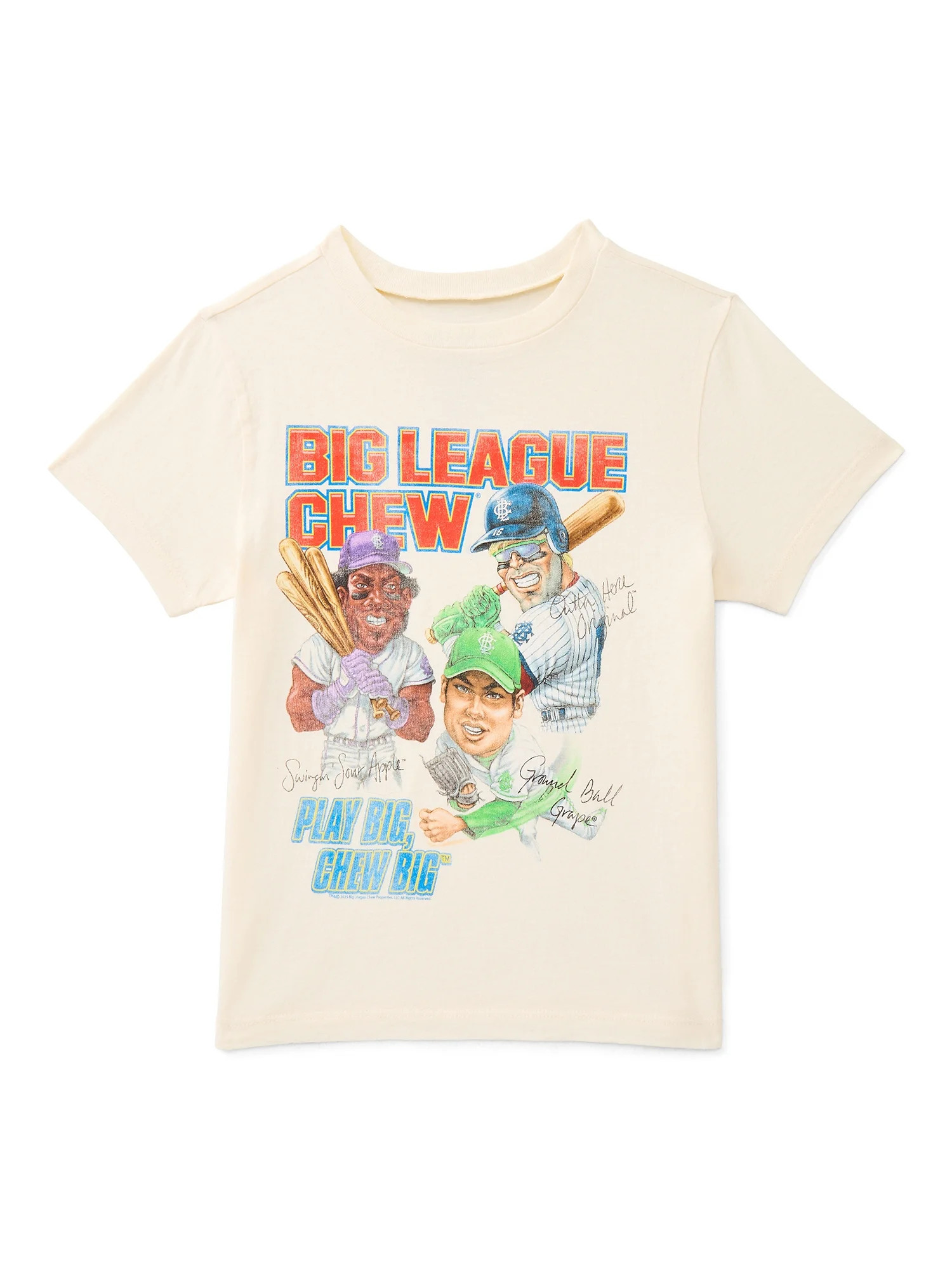 Big League Chew Boys Graphic Tee with Short Sleeves, Sizes 4-18 | Walmart (US)