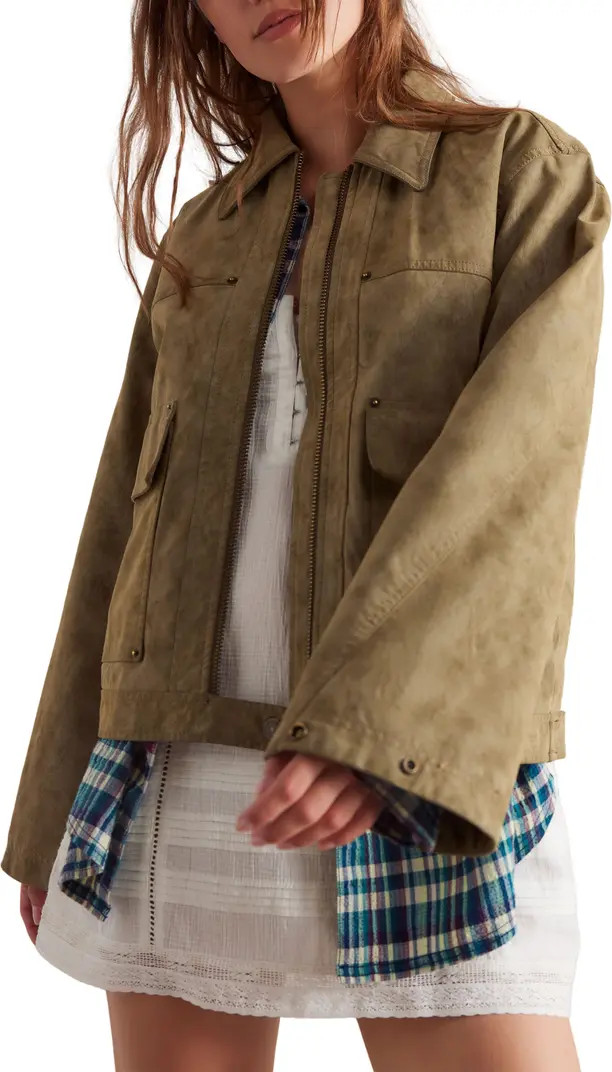 Blair Faux Suede Jacket | Nordstrom