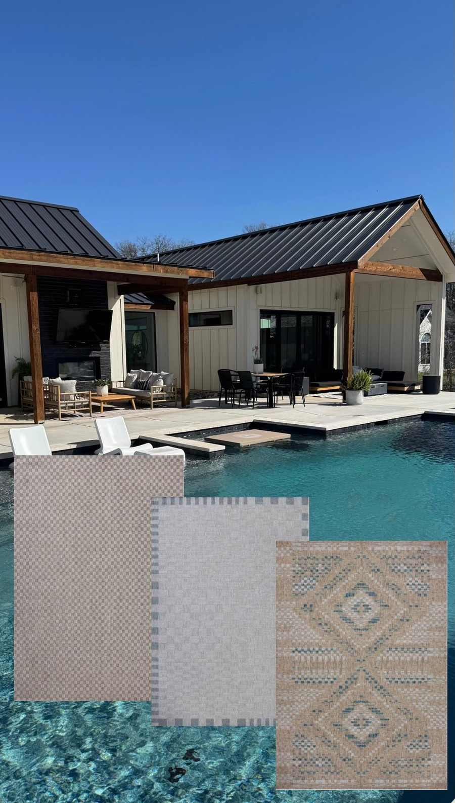 Adding outdoor rugs to our patio completely transformed the space, and these…