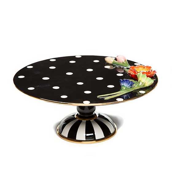 Floradot Pedestal Platter | MacKenzie-Childs