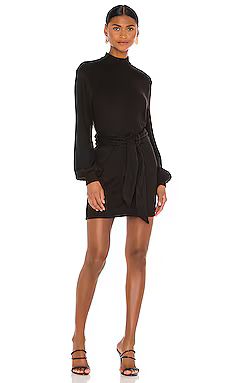 MAJORELLE Edwin Mini Dress in Black from Revolve.com | Revolve Clothing (Global)