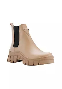 Guess Hestia Lug Sole Double Gore Chelsea Boots | Belk