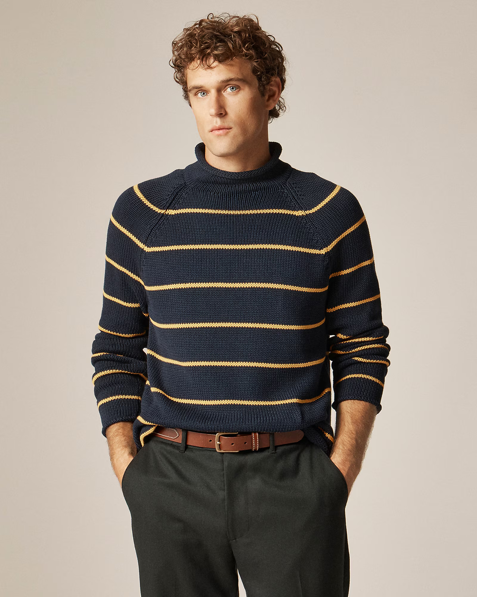 1988 Rollneck™ sweater in stripe | J. Crew US