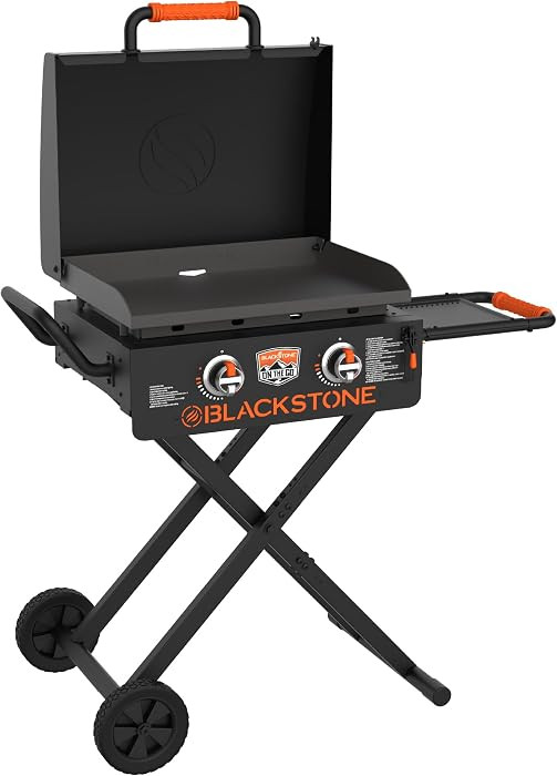 Blackstone 2350 OTG 22" Omnivore Griddle with Hood, Black | Amazon (US)