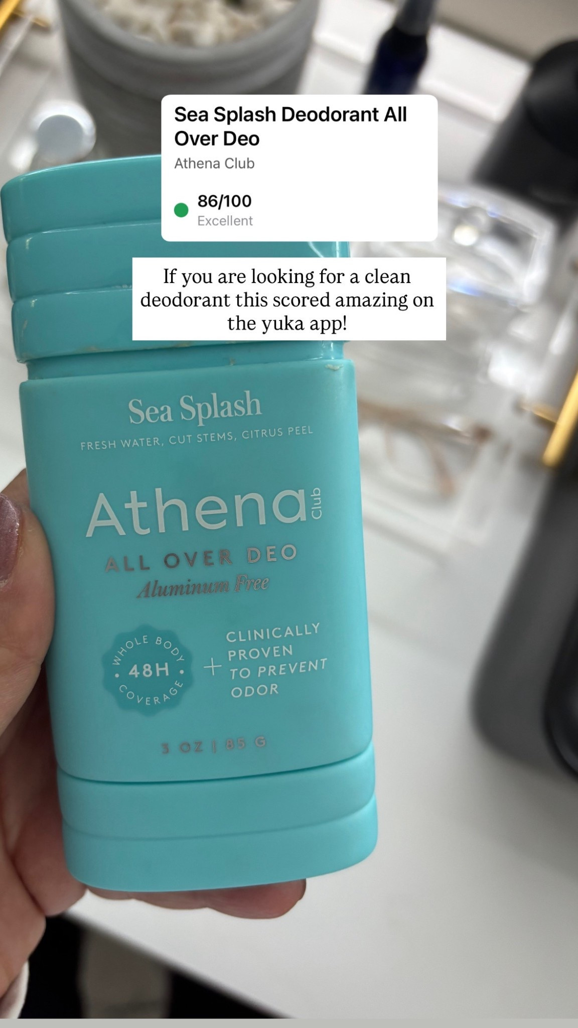 Clean deodorant that scored high   on the yuka app and only $10!!


#LTKBeauty #LTKselfcare #LTKFindsUnder50