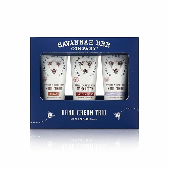 Savannah Bee Company Beeswax Hand Cream - Hand Moisturizer Repair Cream - 3 Pack | Amazon (US)