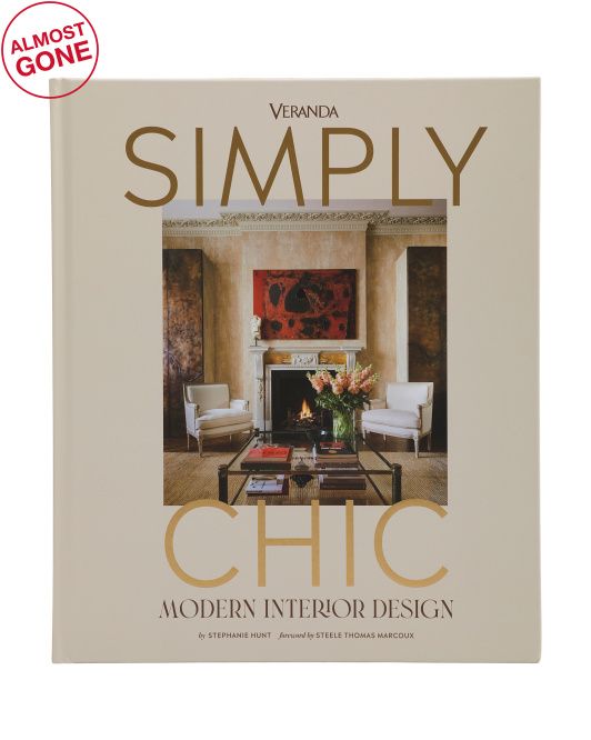 Veranda Simply Chic Book | TJ Maxx