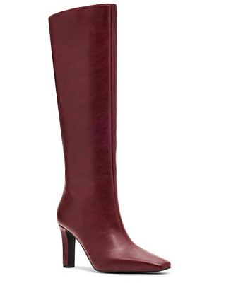 Women's Voyage Knee High Square Toe Dress Boots | Macy's