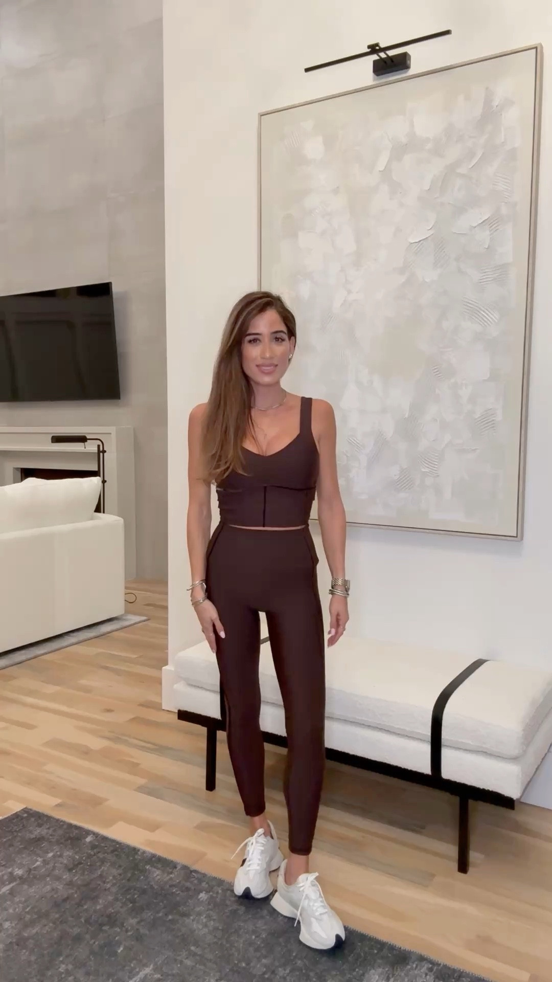 SALE DEAL ALERT 🚨 Matching brown set size xs short leggings and xxs jacket xs matching tank  Abercrombie set petite Nike sneakers Thanksgiving outfit Black Friday deals cyber Monday active set

#LTKSaleAlert #LTKCyberWeek #LTKHoliday