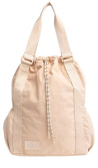 Convertible Tote in Beige | Revolve Clothing (Global)