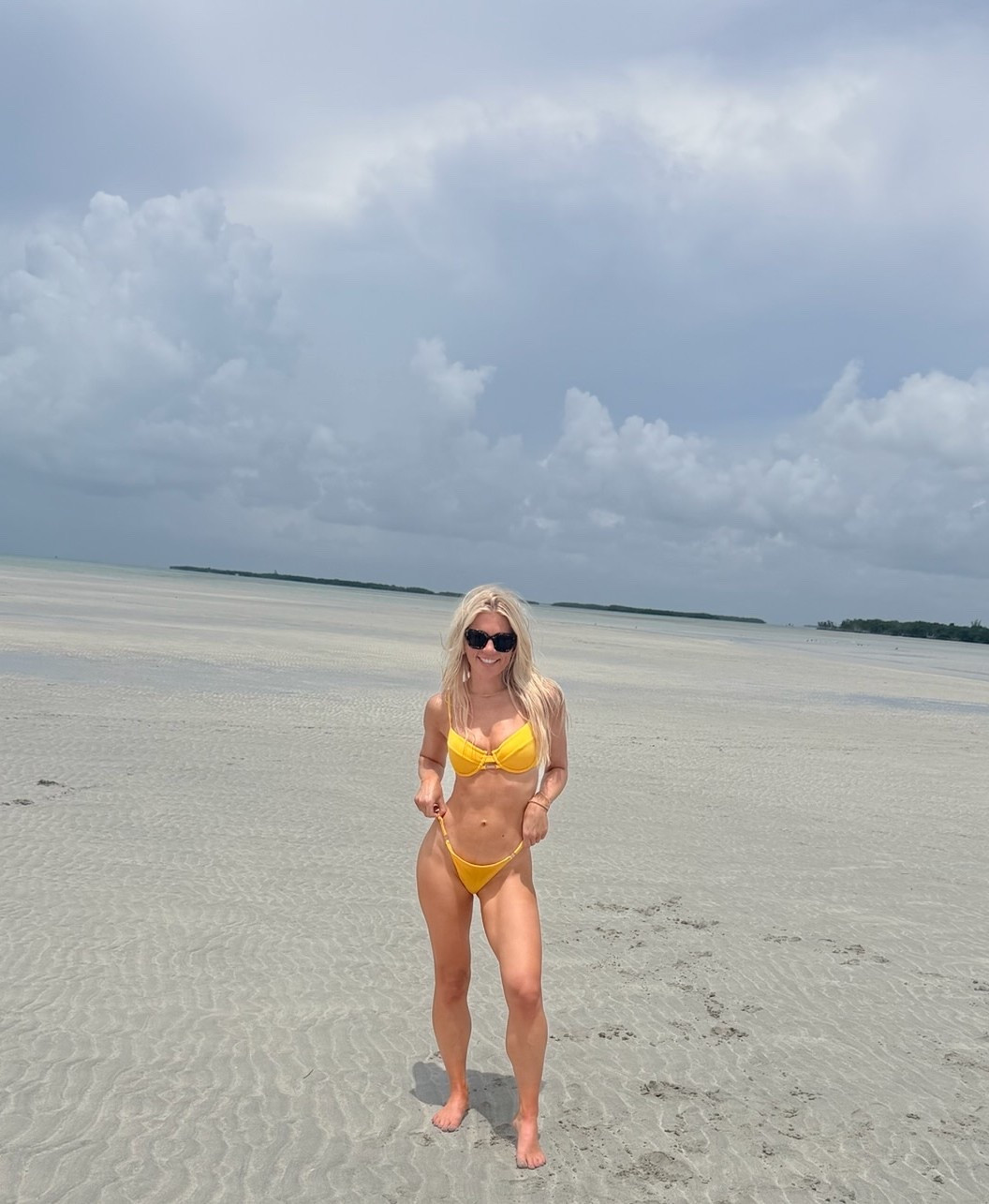 Vetchy yellow bikini! Wearing size small

#LTKSwim