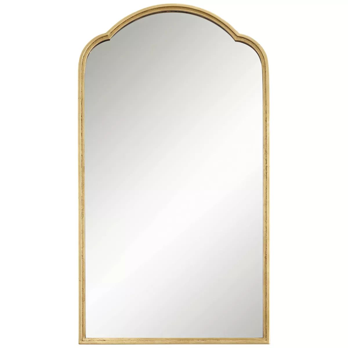 Uttermost Arch Top Rectangular Vanity Decorative Wall Mirror Modern Metallic Gold Iron Frame 24" ... | Target