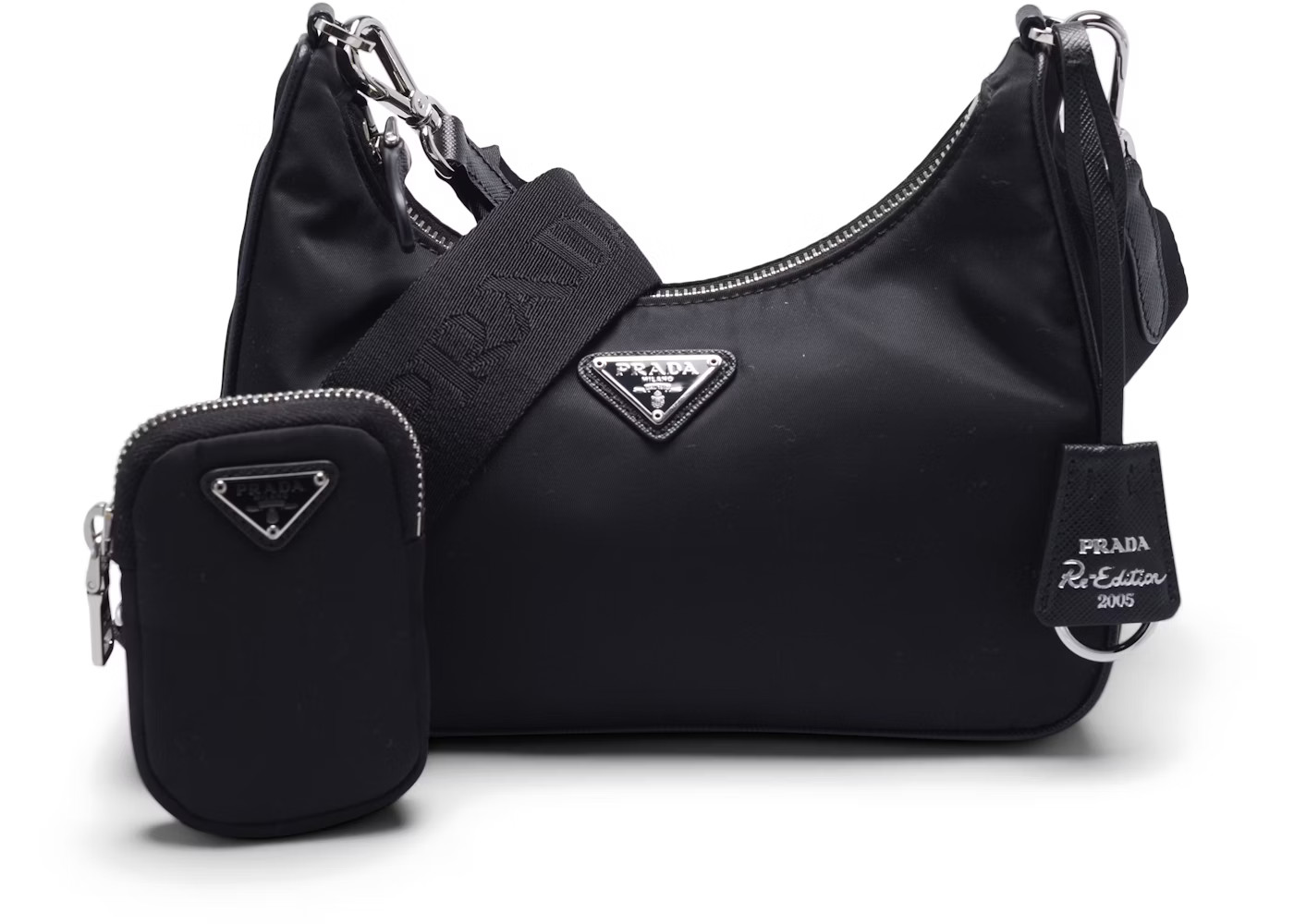 Prada Re-Edition 2005 Shoulder Bag Nylon Black | StockX