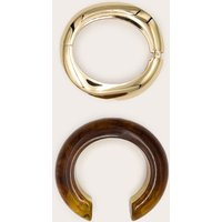 Brown Resin Bangle Multipack | PrettyLittleThing US