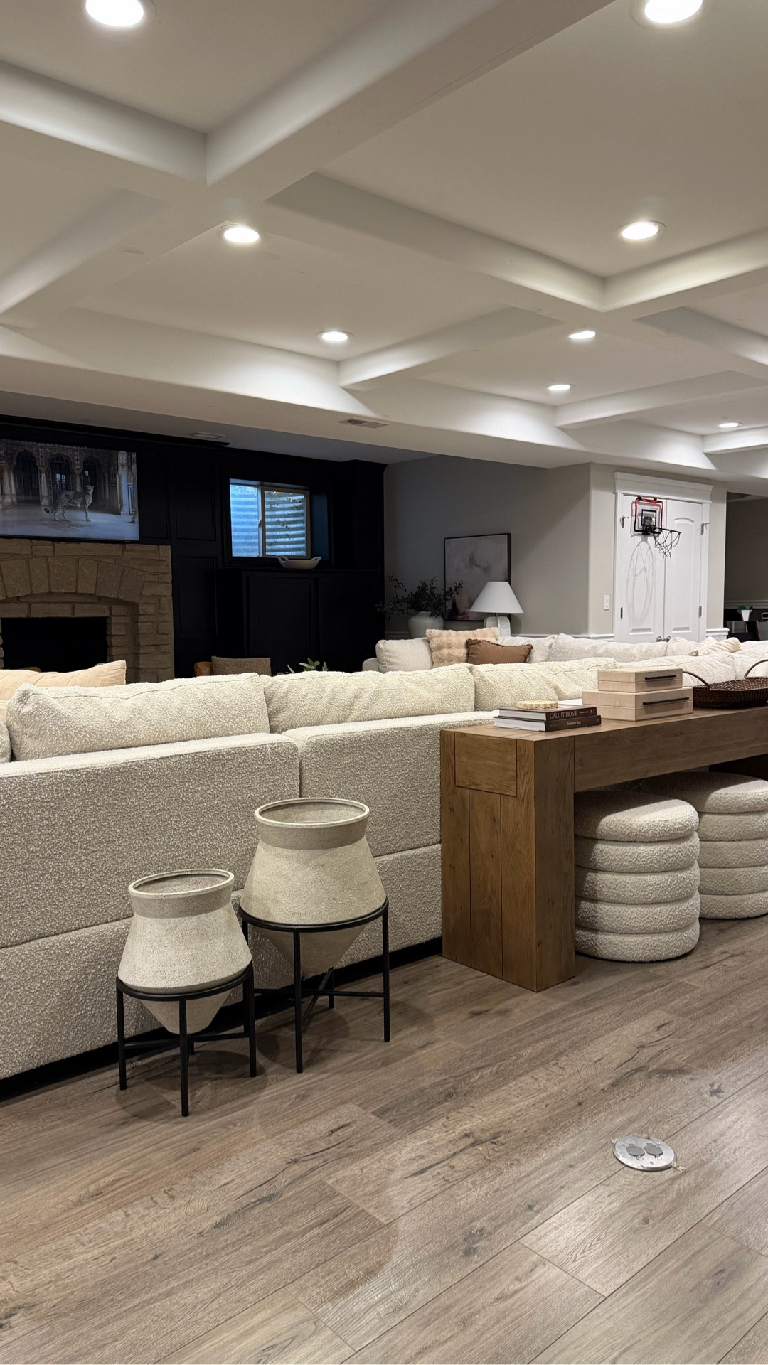 One of my favorite layout tricks:

Add a narrow console behind your sofa and use storage underneath.

Simple, functional, and it finishes the space beautifully.

Everything linked here.


#LTKHome