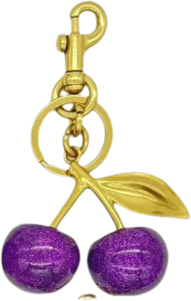 Cherry Bag Charms,Cute Cherry Keychain Purse Charms for Handbags, Glitter Charms Cherry Accessori... | Amazon (US)