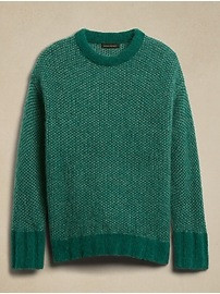 Andi Oversized Alpaca-Blend Sweater | Banana Republic (US)