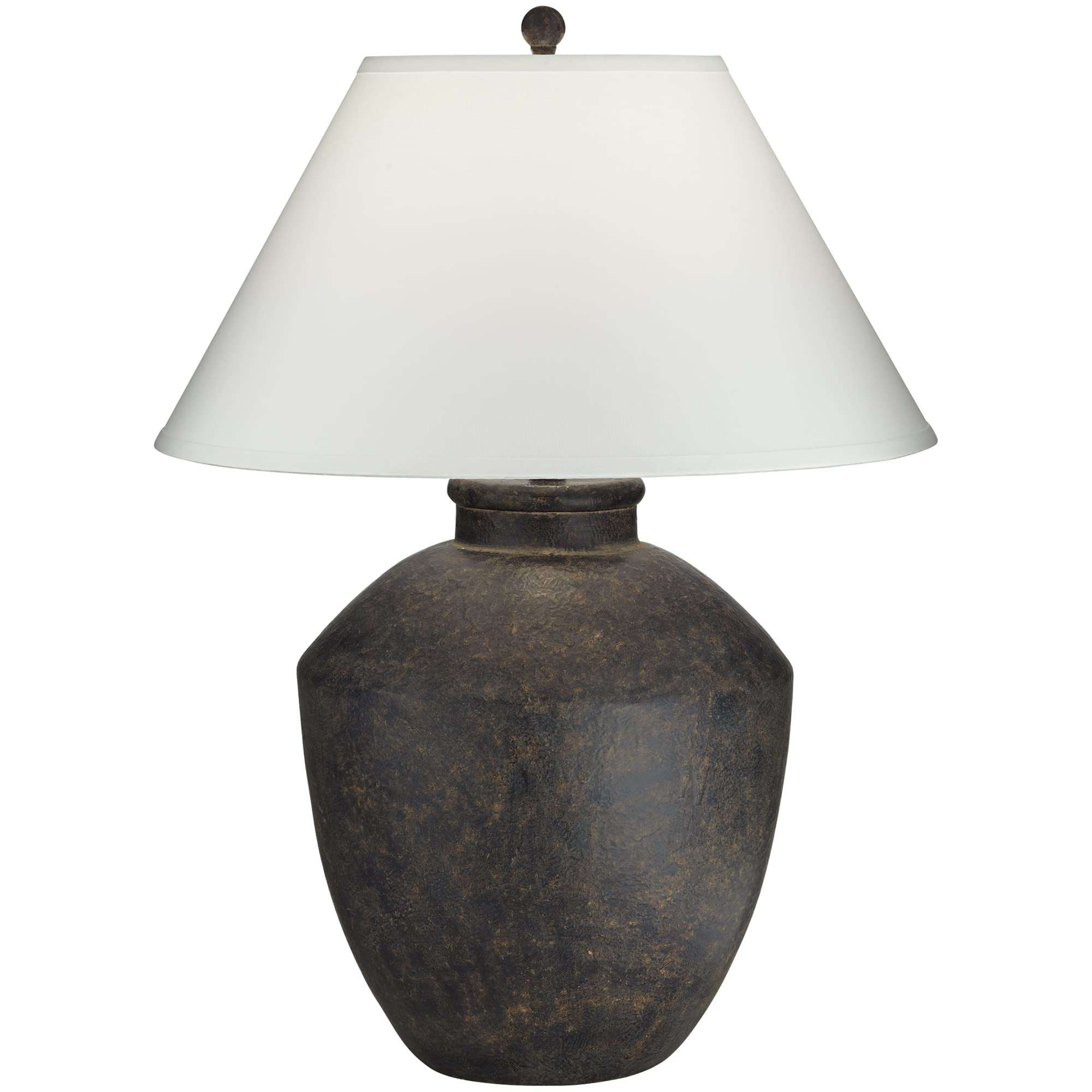 pacificcoastlighting 64V99 Massa Black Terracota 1-Light 150W Table Lamp | Amazon (US)