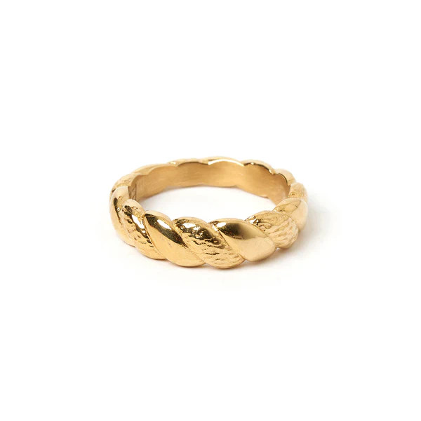Nahla Gold Ring | Arms Of Eve