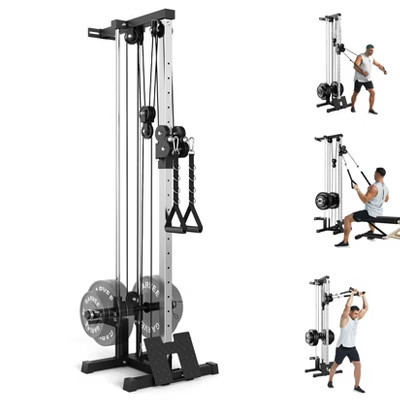 Cable Machine Home Gym ¨C Wall Mounted Pulley System for Chest, Back & Arms ¨C Adjustable LAT Pulldown, Cable Crossover & Functional Trainer Station | Target
