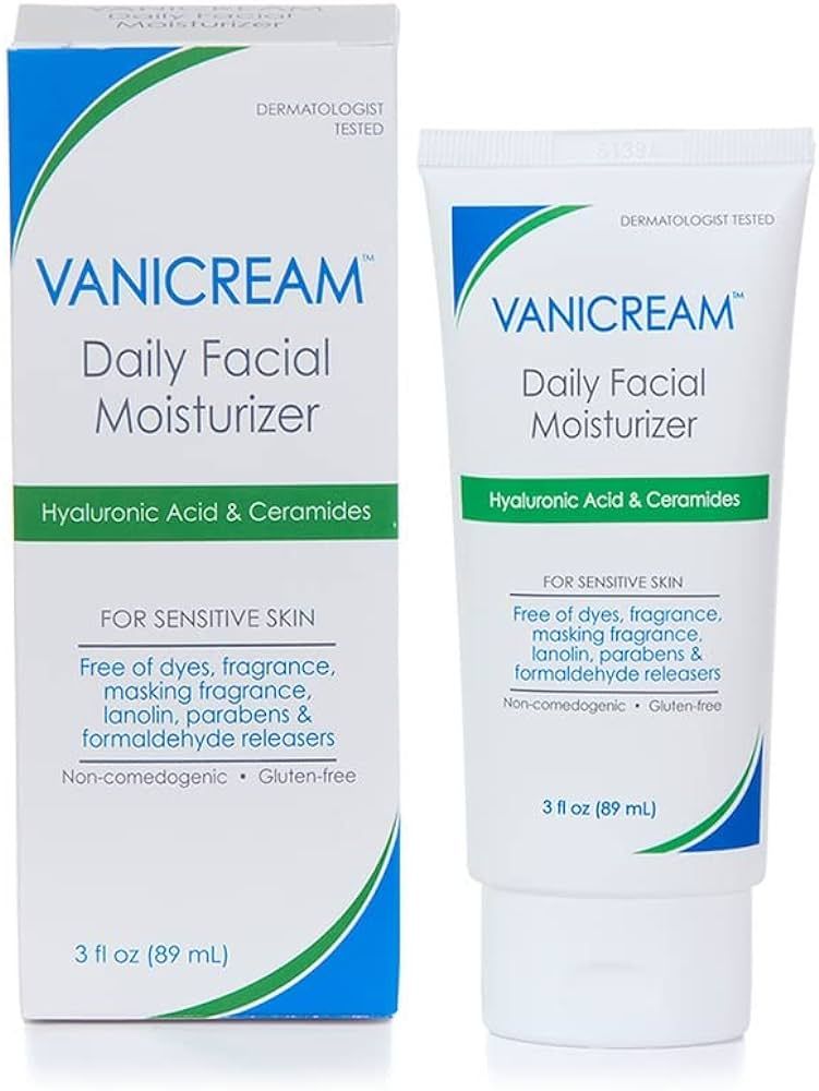 Vanicream Daily Facial Moisturizer With Ceramides and Hyaluronic Acid - 3 fl oz - Formulated With... | Amazon (US)