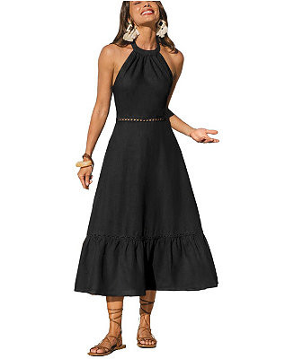Women's Start of Something Midi Beach Dress | Macy's