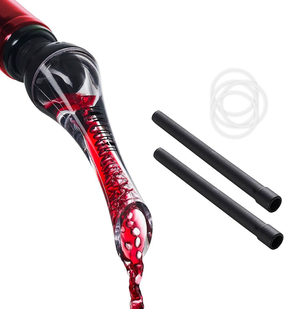 Wine Aerator Pourer and Replacement O-Rings and Air Tubes by Vintorio | Amazon (US)