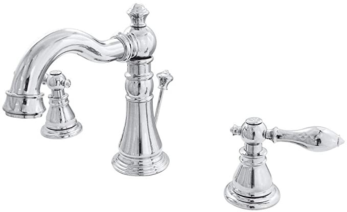 Kingston Brass FSC1971ACL American Classic Widespread Lavatory Faucet, 5-5/16" Spout Reach, Polis... | Amazon (US)