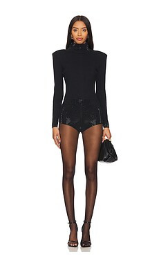 retrofete Bethanie Romper in Black from Revolve.com | Revolve Clothing (Global)