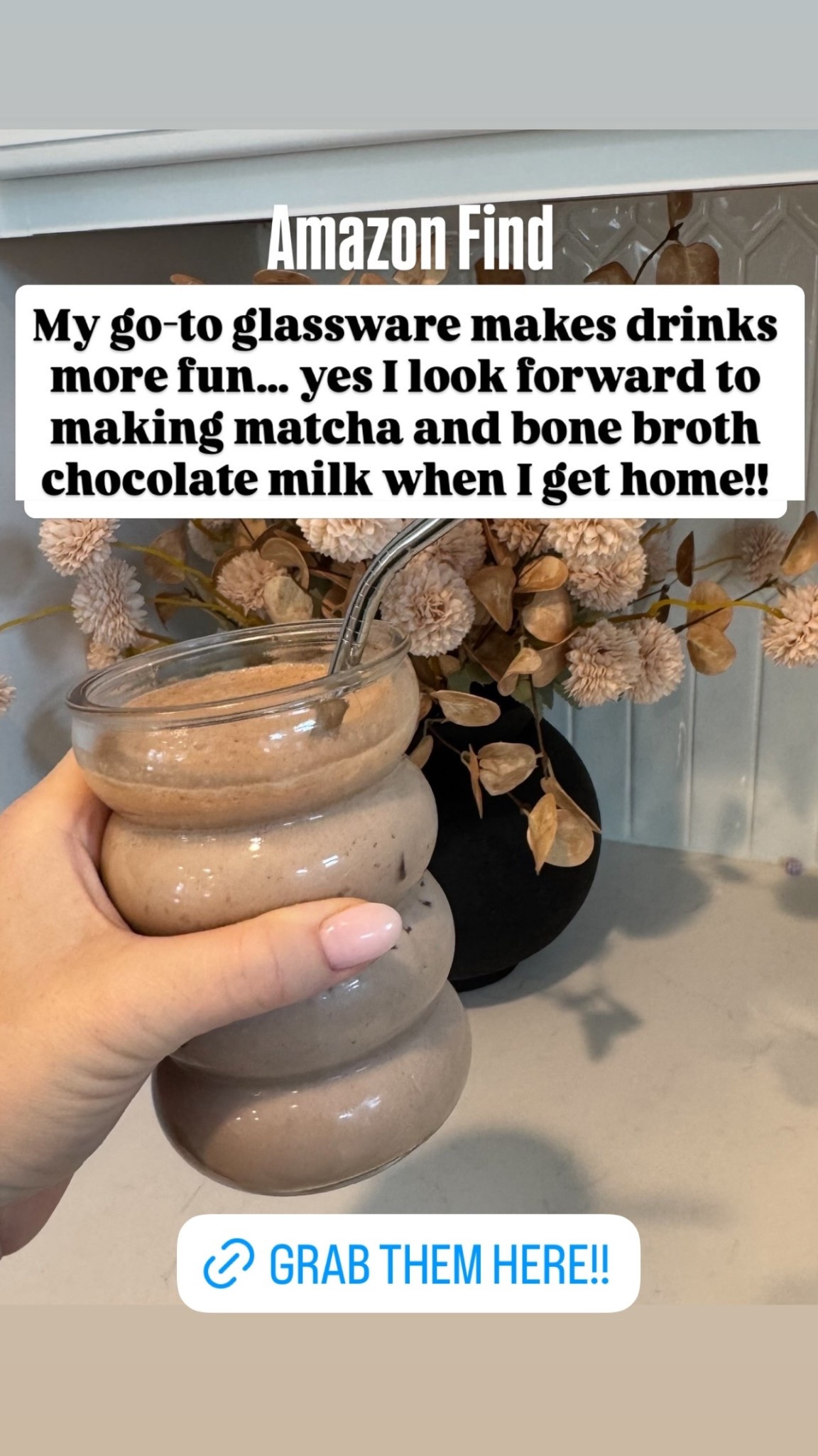 Super cute glasses! Amazon Find🙌🏼

Glass cups and straws
Drinking glasses 

#LTKHome