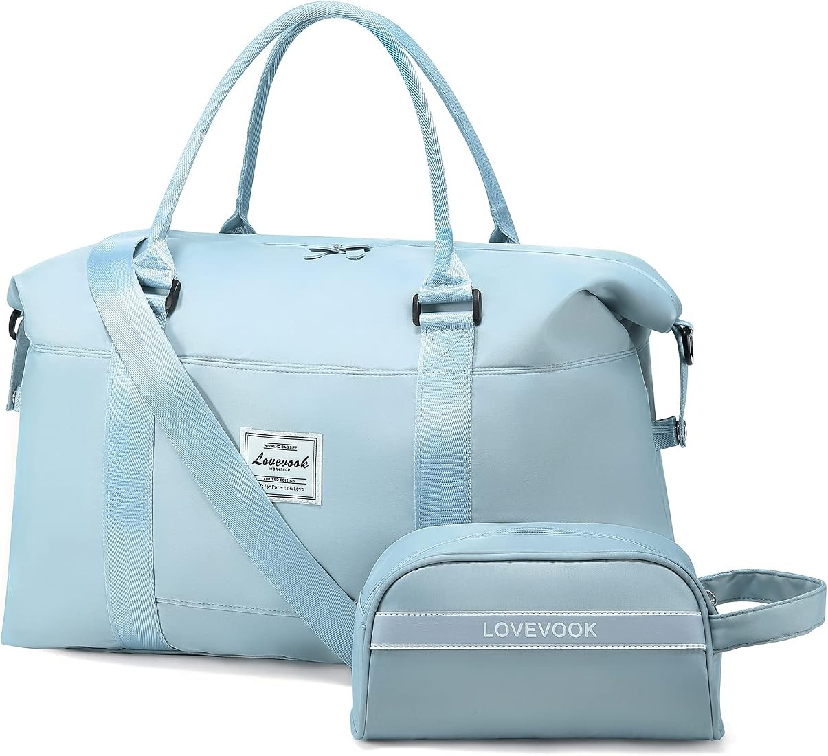 LOVEVOOK Weekender Bag for Women Cute Travel Tote Bag Gym Duffel Bag with Toiletry Bag Carry On B... | Amazon (US)