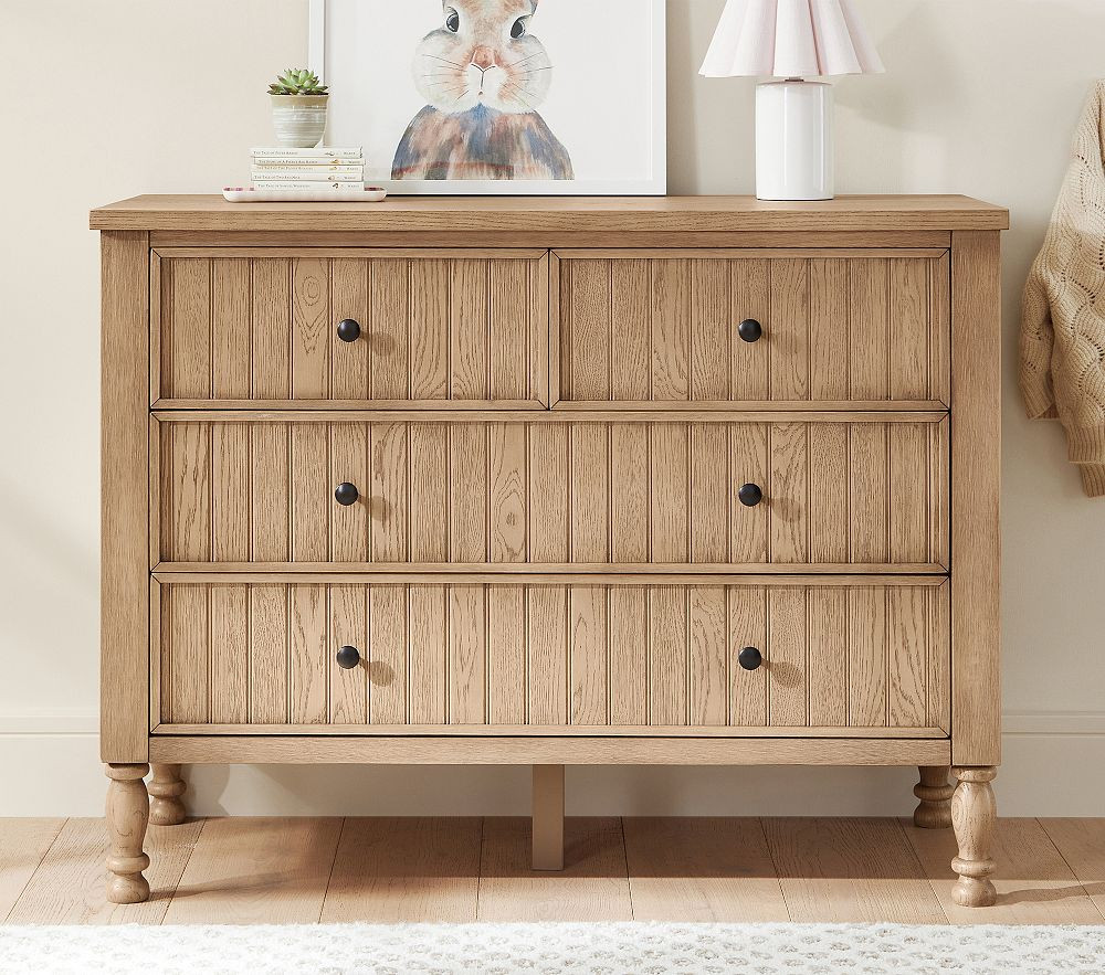 Catalina Beadboard 4-Drawer Dresser (45w x 19d") | Pottery Barn Kids