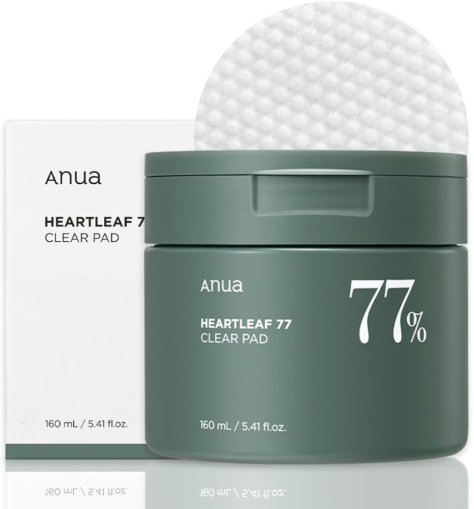 ANUA Heartleaf 77 Toner Pad 70 Sheets, PHA Dead Skin Care Low pH Daily Toner Pad exfoliating | Amazon (US)