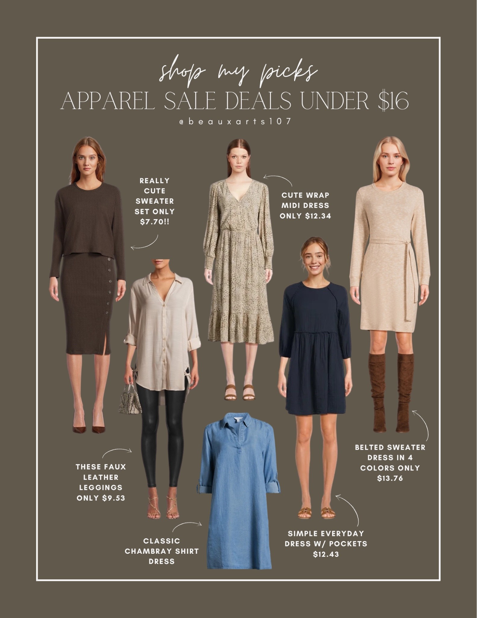 Shop these cute apparel deals on sale for under $16!!!

#LTKstyletip #LTKfindsunder50 #LTKsalealert #LTKworkwear