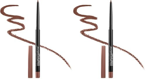 Maybelline Color Sensational Shaping Lip Liner with Self-Sharpening Tip, Beige Babe, Nude, 0.01 oz (Pack of 2) | Amazon (US)