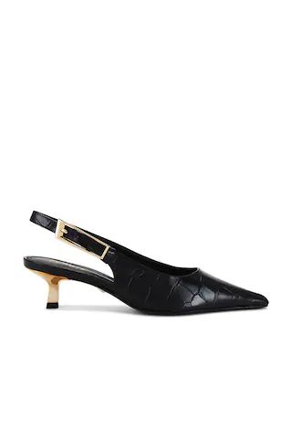 Schutz Lana Pump in Black from Revolve.com | Revolve Clothing (Global)