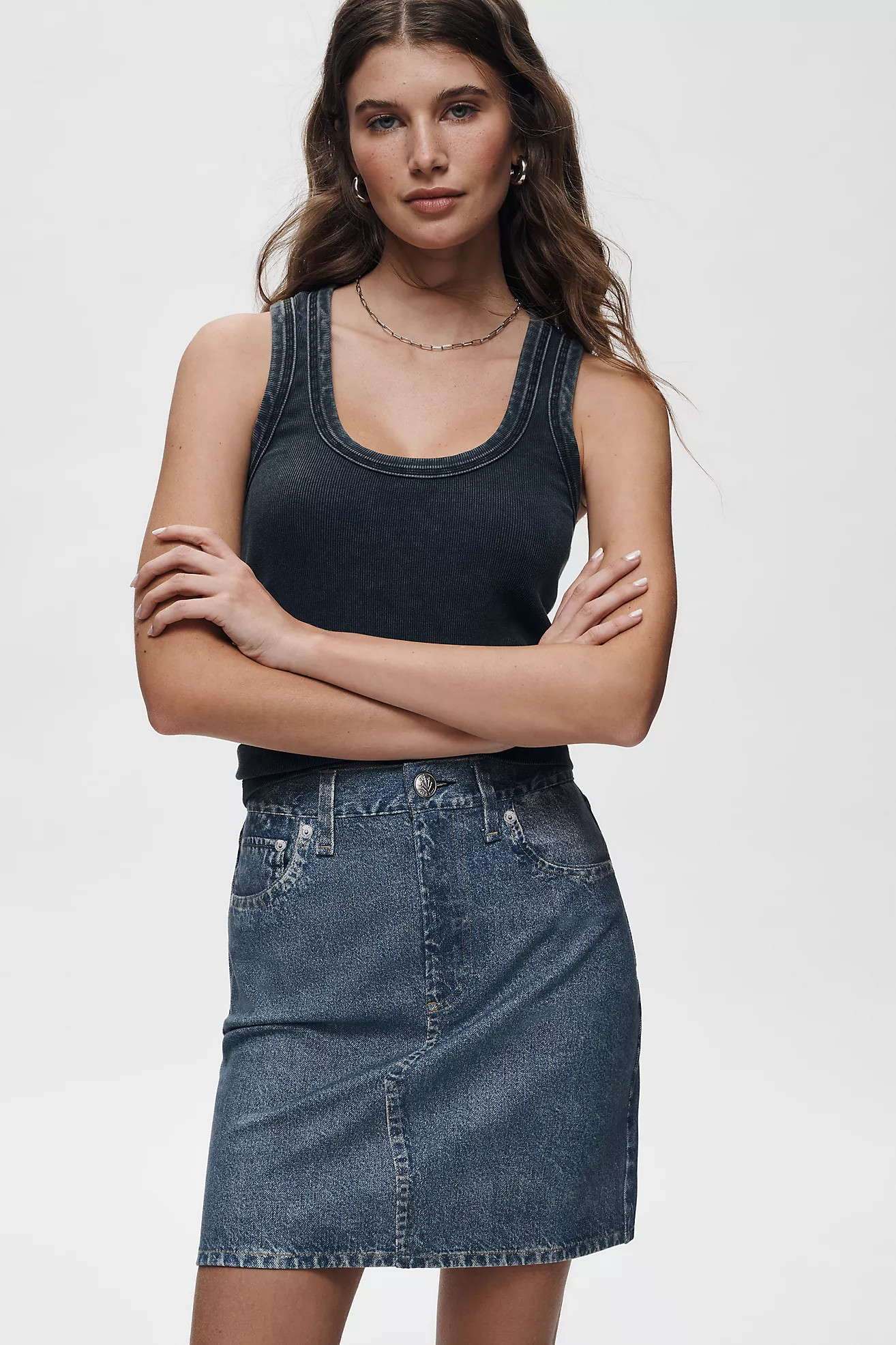 rag & bone Miramar Mini Skirt | Anthropologie (US)