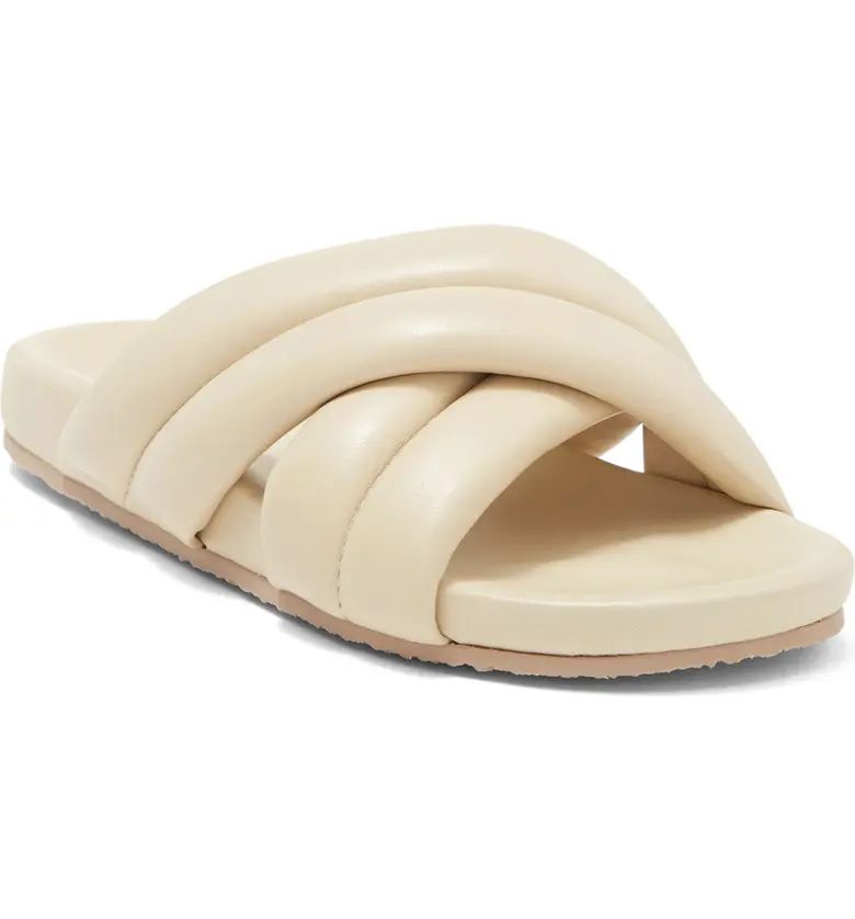 Trust Me Leather Slide Sandal | Nordstrom Rack