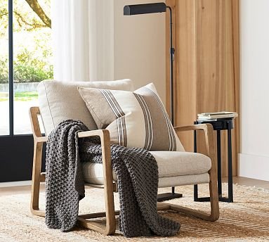 Tahoma Upholstered Armchair | Pottery Barn (US)