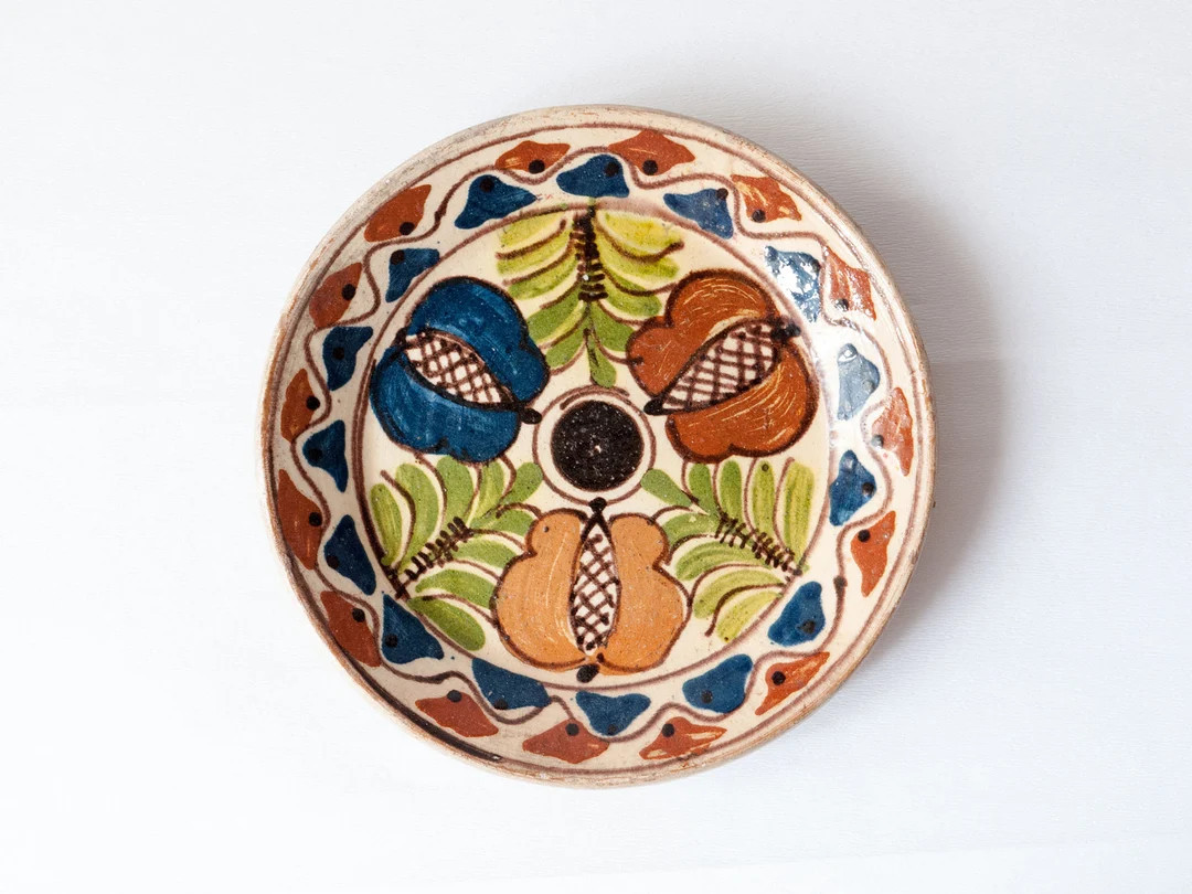 Small Korond Style Wall Hanging Plate Hungarian Folklore - Etsy Peru | Etsy ROW